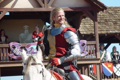 THIS WAS OUR HANDSOME KNIGHT REPRESENTING GOOD