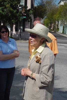 ESTELLE WAS OUR WALKING TOUR GUIDE AND HAD A LOT OF SAVVY