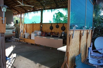 AND SOME EVEN HAD THEIR OWN OUTDOOR KITCHEN AND PATIO