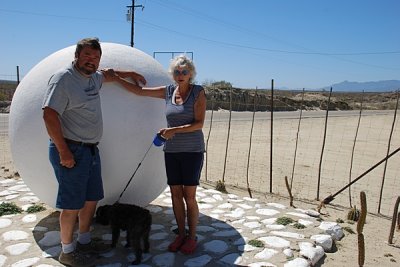 THIS MONUMENT MARKS THE TROPIC OF CANCER ON THE BAJA
