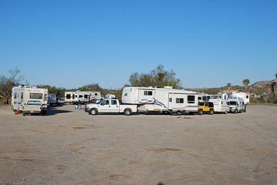 WE OFTEN DRY CAMPED WITH THE WAGONS IN A CIRCLE AND NO WATER TAPS OR ELECTRICITY
