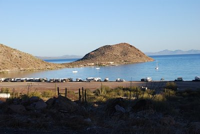 IT WAS STAYING ON THE BEACHES SUCH AS THIS ONE ON THE SEA OF CORTEZ THAT EVERYONE ENJOYED THE MOST