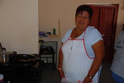 THE PROUD COOK-SHE MADE  WONDERFUL GOAT BURRITOS-A FACT SARA  LEARNED ONLY AFTER EATING THEM