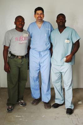 Haiti March 2006 - Laparoscopy course