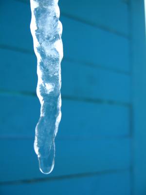 Icicle closeup