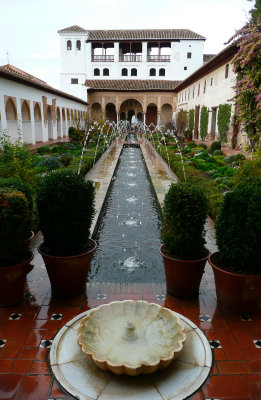 A Courtyard within the Generlife