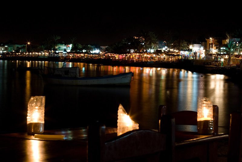dahab at night