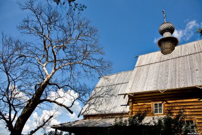    (1766). St. Nicholas's Church from village of Glotovo