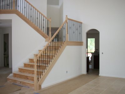 Staircase railing