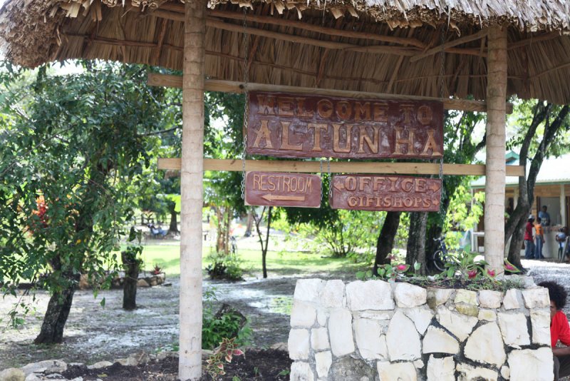 Altun Ha ruins in Belize