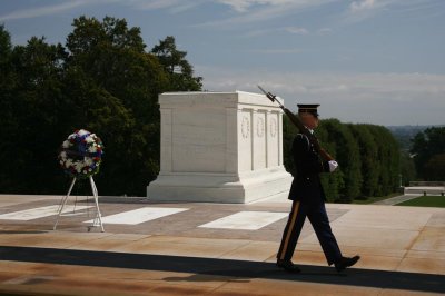 The Tomb of the Unknowns at Arlington National Cemetery