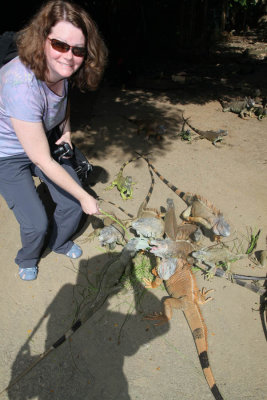 Iguana Farm - Roatan, Honduras