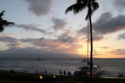 View from Leilani's at Whaler's Village