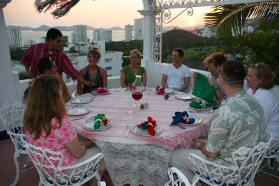 Dinner in Acapulco (1st night)
