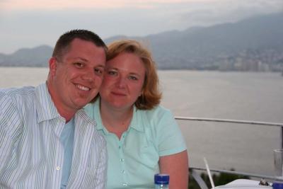 Pastor Paul and wife Connie during dinner on the 3rd night