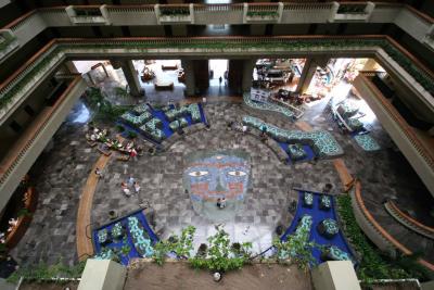 Lobby view of Fairmont Acapulco Princess Hotel