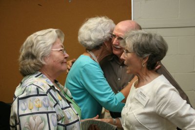 Margaret Oliver, Glenda Miller, Fred and Bettye Span