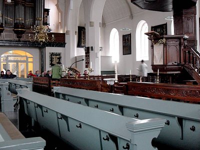 ... in de Andrieskerk ...