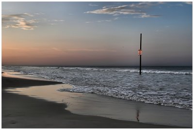 the pier, early summer