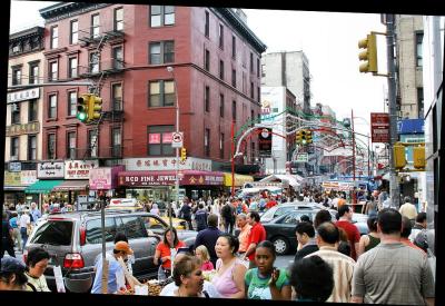 at the fringes of the Feast of San Gennaro