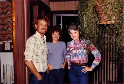 Billy, Linda and  Lanie, 1985