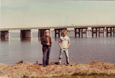 Churchland Bridge from old bridge approach