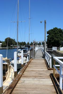 The jetty at Port Fairy