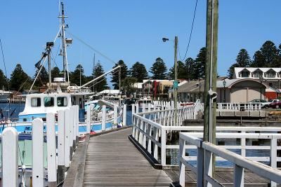 The jetty at Port Fairy