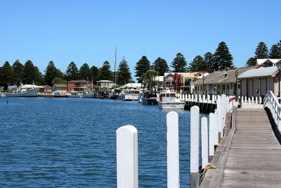 The jetty at Port Fairy