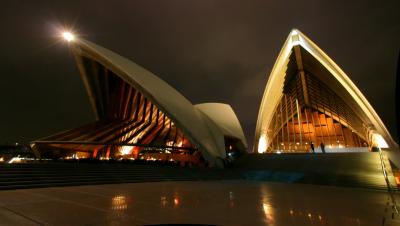 Sydney Opera House night view