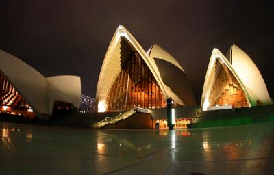 Sydney Opera House night view  2