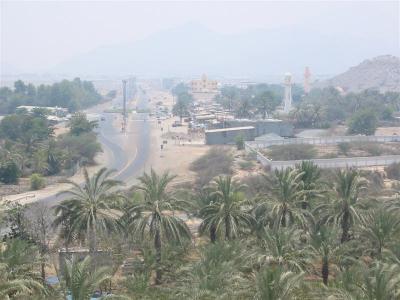 View from top of the Al Bidyah Mosque