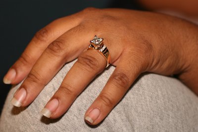 Just Beautiful. And the ring is nice too.