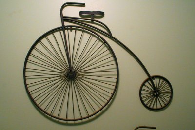 Bike on the Wall