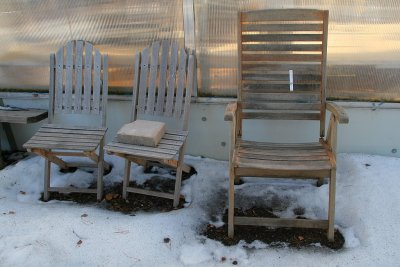 Three Chairs, One Occupant