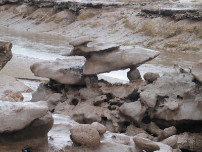 More Frozen Mud Shapes