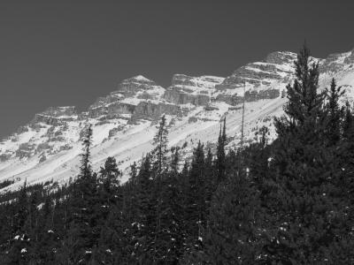 Rockies in Black & White