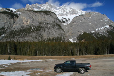 Truck in the Mountains