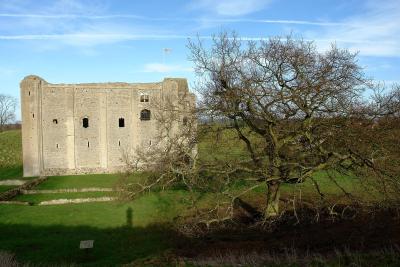 Castle Rising c1140 by William d'Albini II