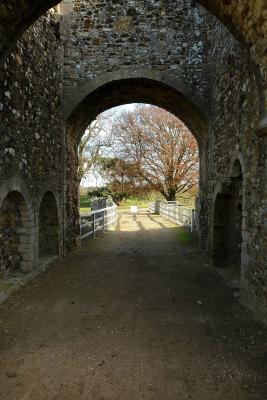 Castle Rising c1140 by William d'Albini II  - The Gatehouse