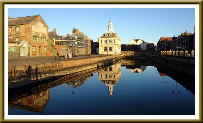 The Custom House - Reflection In The Purfleet Quay