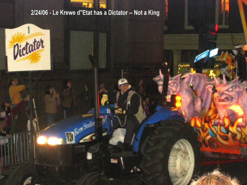 Krewe dEtat Float #1