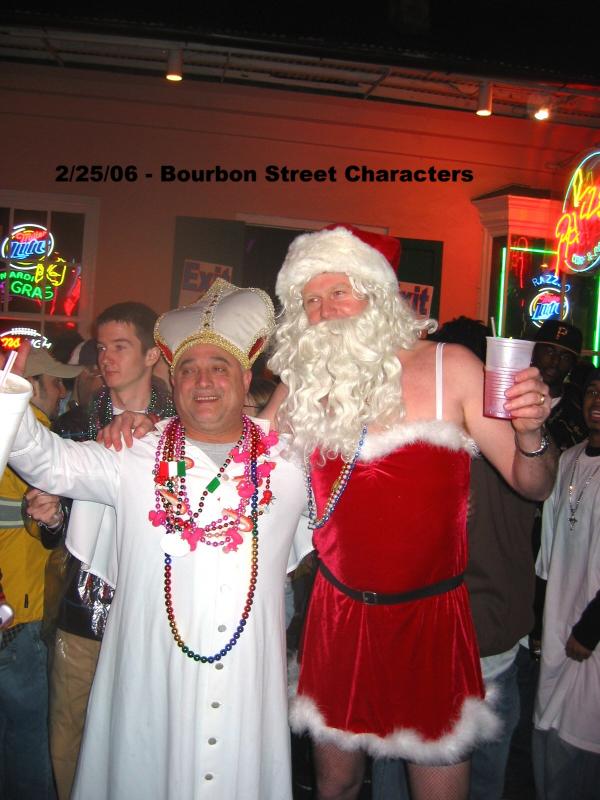 Bourbon Street Characters