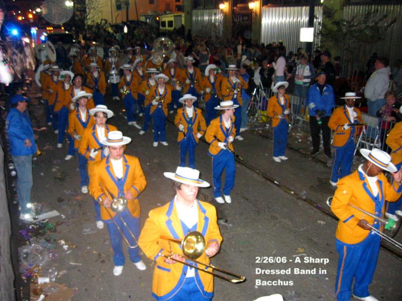 A Sharp-dressed Band