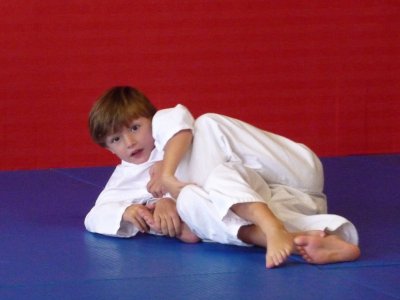 Brandon at Karate