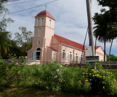 Pink Catholic Church, Antigua