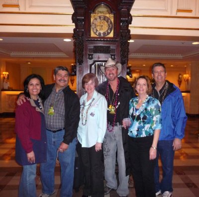 Corina, Frank, Susan, Bill, Susan, Kevin at Hotel Monteleone