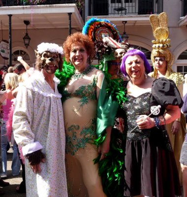 Fat Tuesday on Bourbon St.