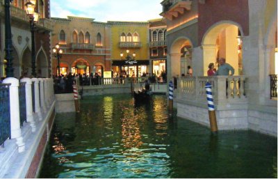 View from Taqueria Canonita at the Venetian
