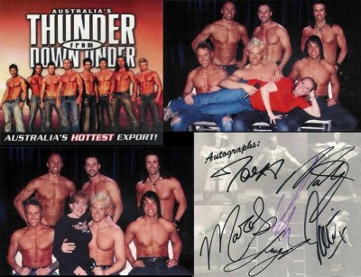 Susan & Barbara Attend Thunder from Down Under